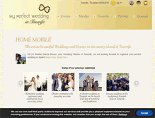Tablet Screenshot of myperfectwedding.eu
